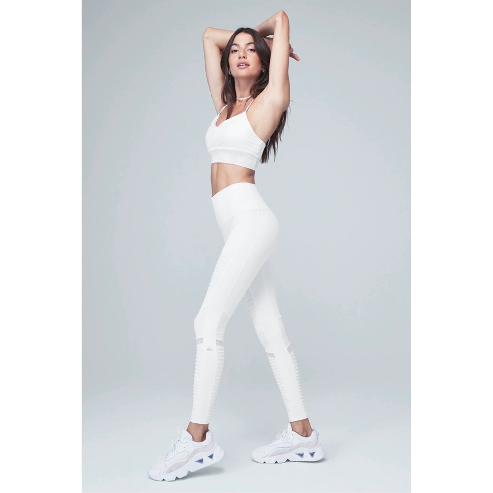 NWT Alo Yoga 7/8 high waist moto legging